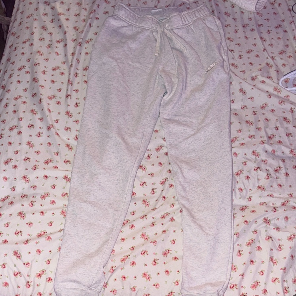 Nike Kids Light Gray Joggers